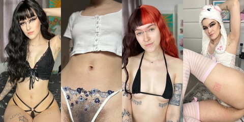 ❤️ rae 🖤 hairy angel @baby_moonn cover picture