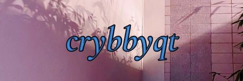 crybby @crybbyqt cover picture