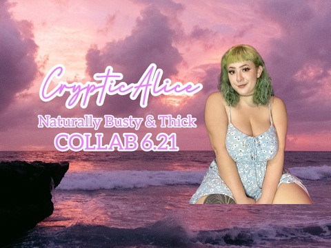 Busty Alice 💚 @crypticalice cover picture