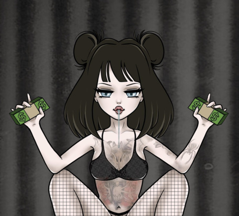 V 🖤 @gothmeow222 cover picture