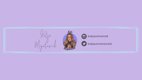 Katja Miyatovich WEB SERIES INCOMING 🤪 @katjauncensored cover picture