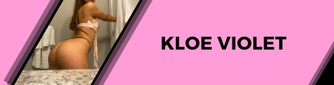 Kloe Violet🍑 @kloeviolet cover picture