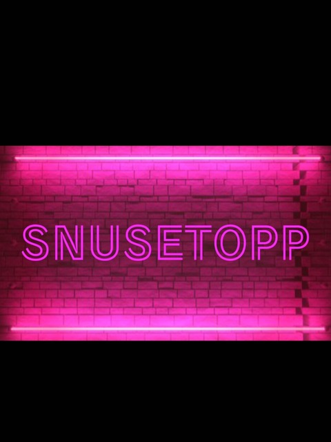 Snusetopp @snusetopp cover picture