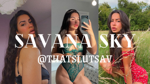 Savana Sky☁️ @thatslutsav cover picture
