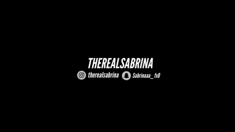 Sabrina @the_realsabrina cover picture
