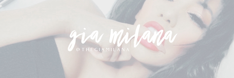 Gia Milana @thegiamilana cover picture