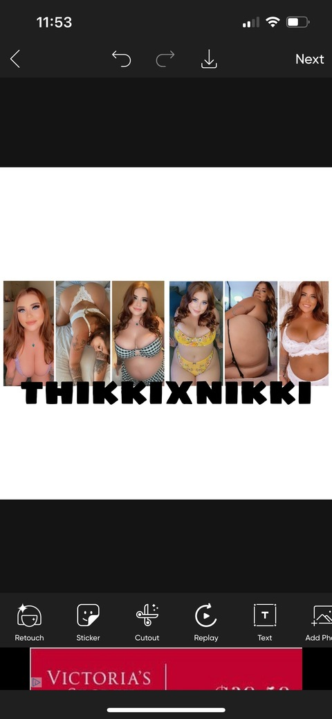 Nikki Clay @thikkixnikki cover picture
