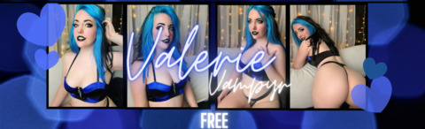 Valerie Vampyr FREE @valerievampyrfree cover picture