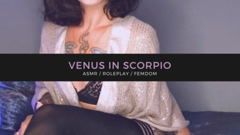 VENUS IN SCORPIO VIP 💋 @venusinscorpio666 cover picture